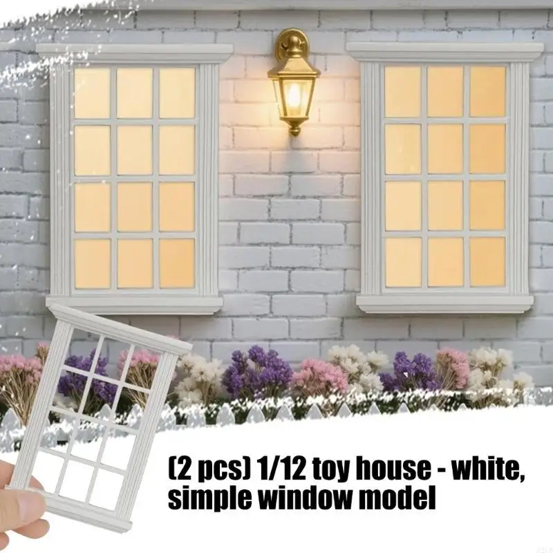 Wooden Miniature Window Model Figure 2PCS 1/12 Doll House Accessory Scene Display A2UB
Wooden Miniature Window Model Figure 2PCS 1/12 Doll House Accessory Scene Display A2UB