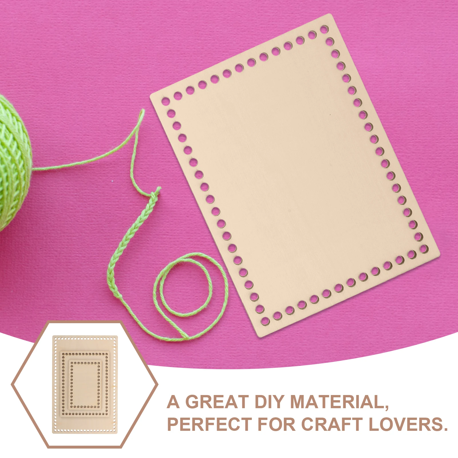 3pcs Mini Embroidery Hoop Wooden Crochet Basket Bottom Diy Bag Base Natural Weaving Craft Supply For Knitting Projects
3pcs Mini Embroidery Hoop Wooden Crochet Basket Bottom Diy Bag Base Natural Weaving Craft Supply For Knitting Projects