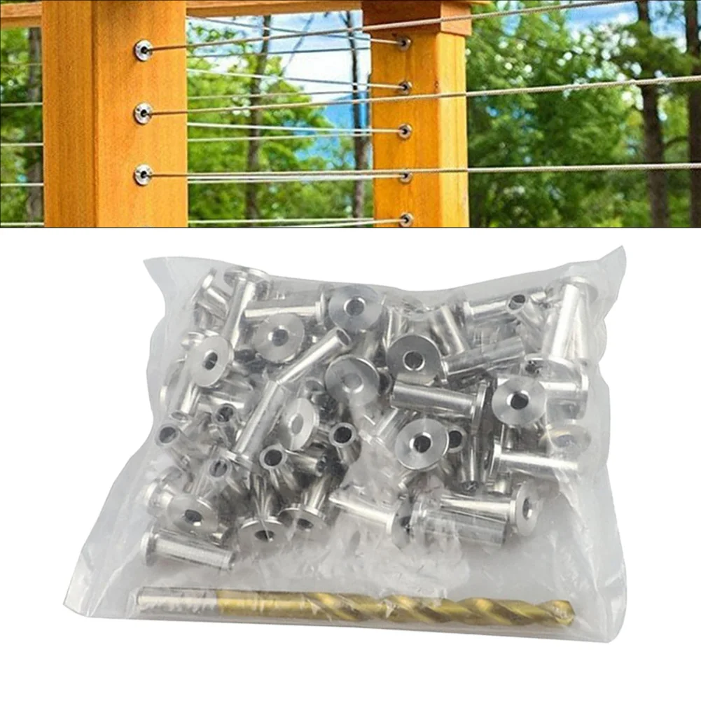 Deck Cable Railing Wire Rope Protective Sleeve Wire Rope Stairs Guardrail Cable Accessories Stainless Steel Protector Sleeves
Deck Cable Railing Wire Rope Protective Sleeve Wire Rope Stairs Guardrail Cable Accessories Stainless Steel Protector Sleeves