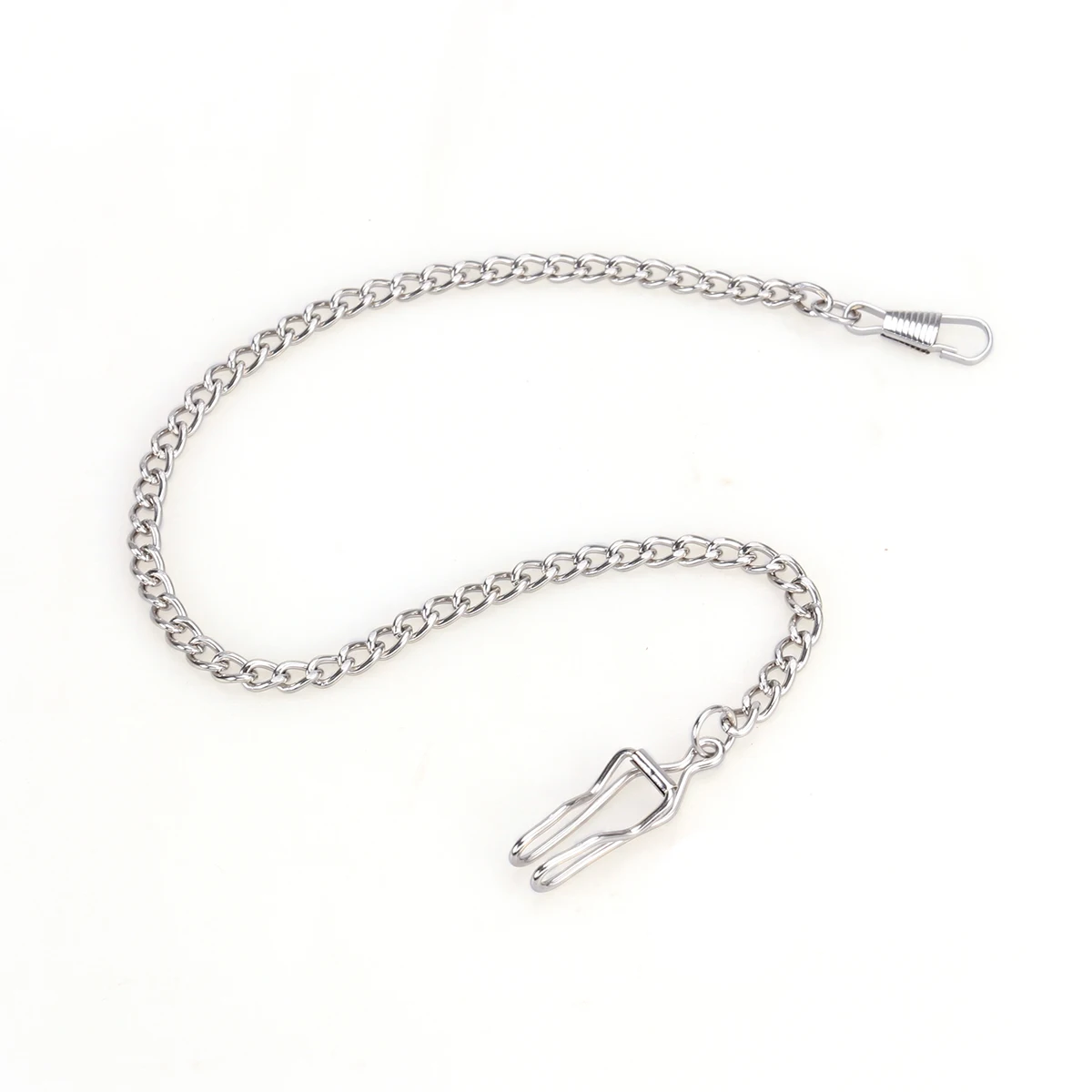Classic Silver Plated Heavy Duty Sturdy Lobster Claw Attachment Shiny Surface For Users Chain For Pocket Watch Silver Pocket
Classic Silver Plated Heavy Duty Sturdy Lobster Claw Attachment Shiny Surface For Users Chain For Pocket Watch Silver Pocket
