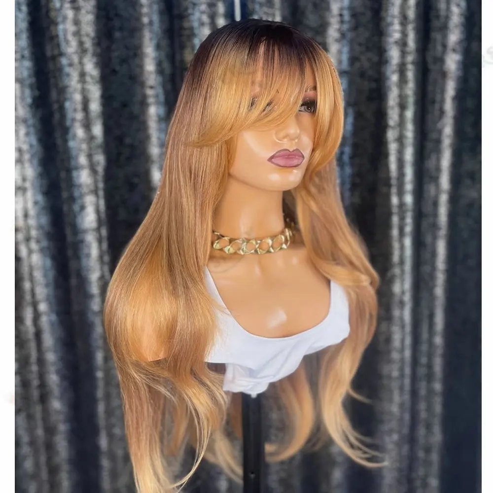 Curtain bangs Natural Straight 360Lace Frontal Wig Honey Blonde Balayage Adjustable Glueless13X6Lace Front Remy Indian Human Wig
Curtain bangs Natural Straight 360Lace Frontal Wig Honey Blonde Balayage Adjustable Glueless13X6Lace Front Remy Indian Human Wig