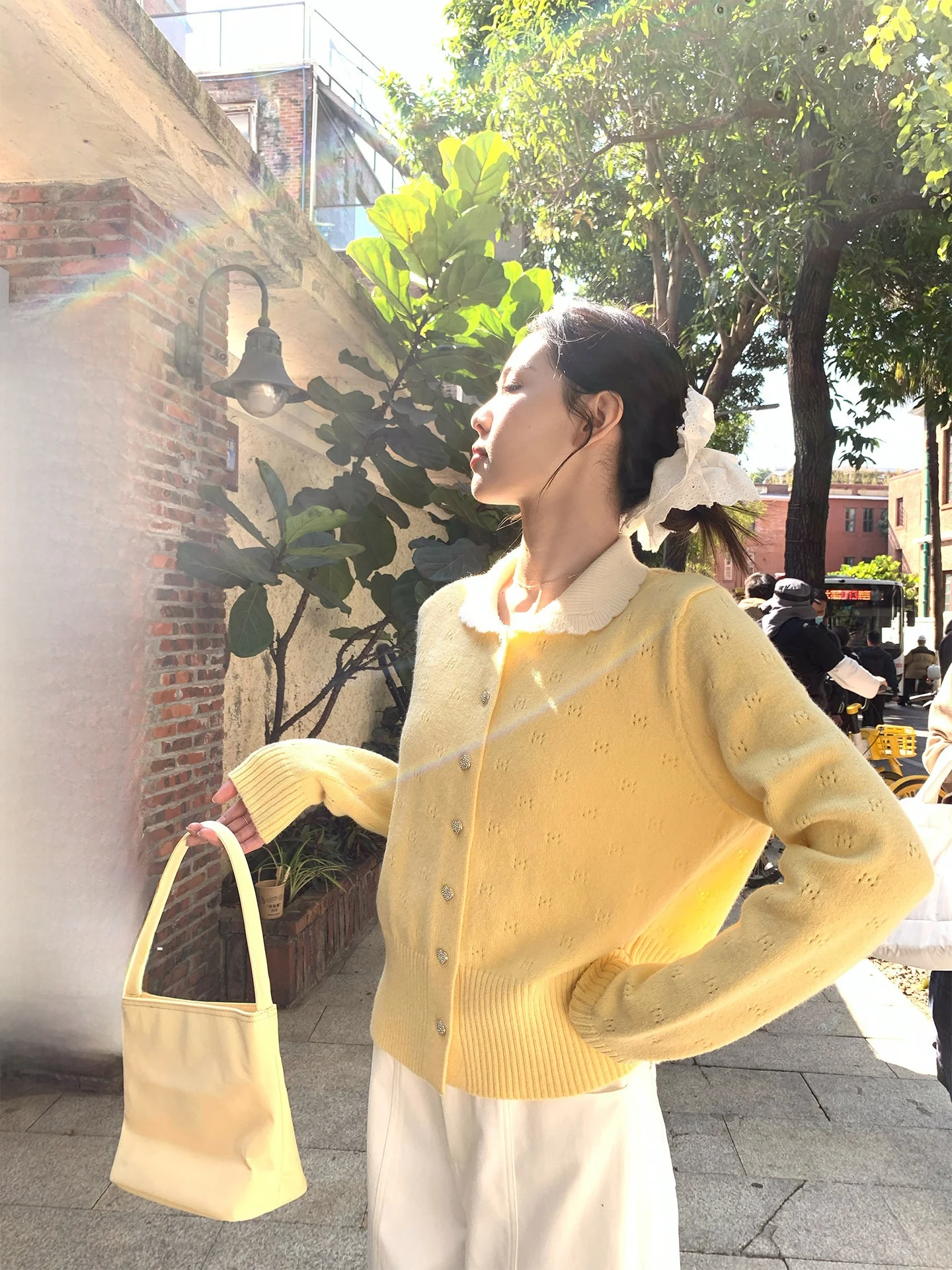 Dopamine Yellow Knitted Open Cardigan Women's Loose Soft Spring Fashion Outerwear Commute Style Long Sleeve Regular Length
Dopamine Yellow Knitted Open Cardigan Women's Loose Soft Spring Fashion Outerwear Commute Style Long Sleeve Regular Length