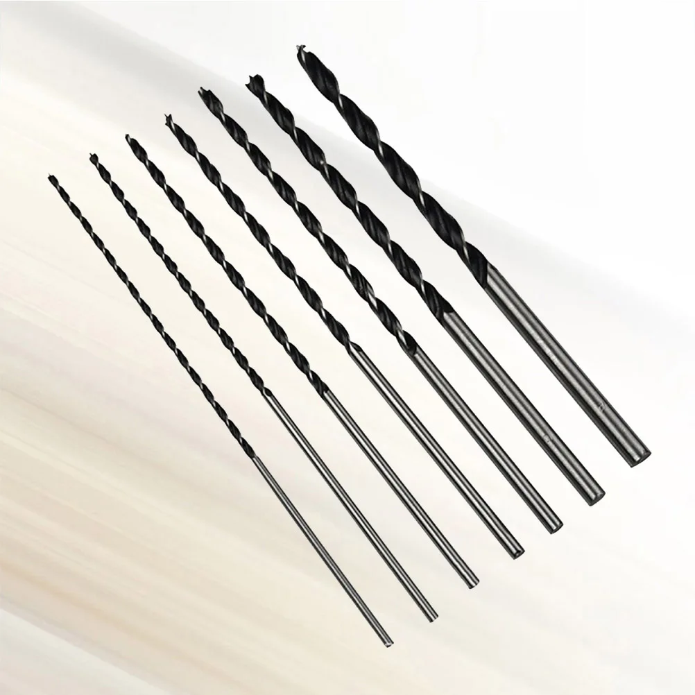 7PCS High Carbon Steel Drilling Drill Bits Set 300mm Extra Long Straight Shaft for Plastic (Black)
7PCS High Carbon Steel Drilling Drill Bits Set 300mm Extra Long Straight Shaft for Plastic (Black)