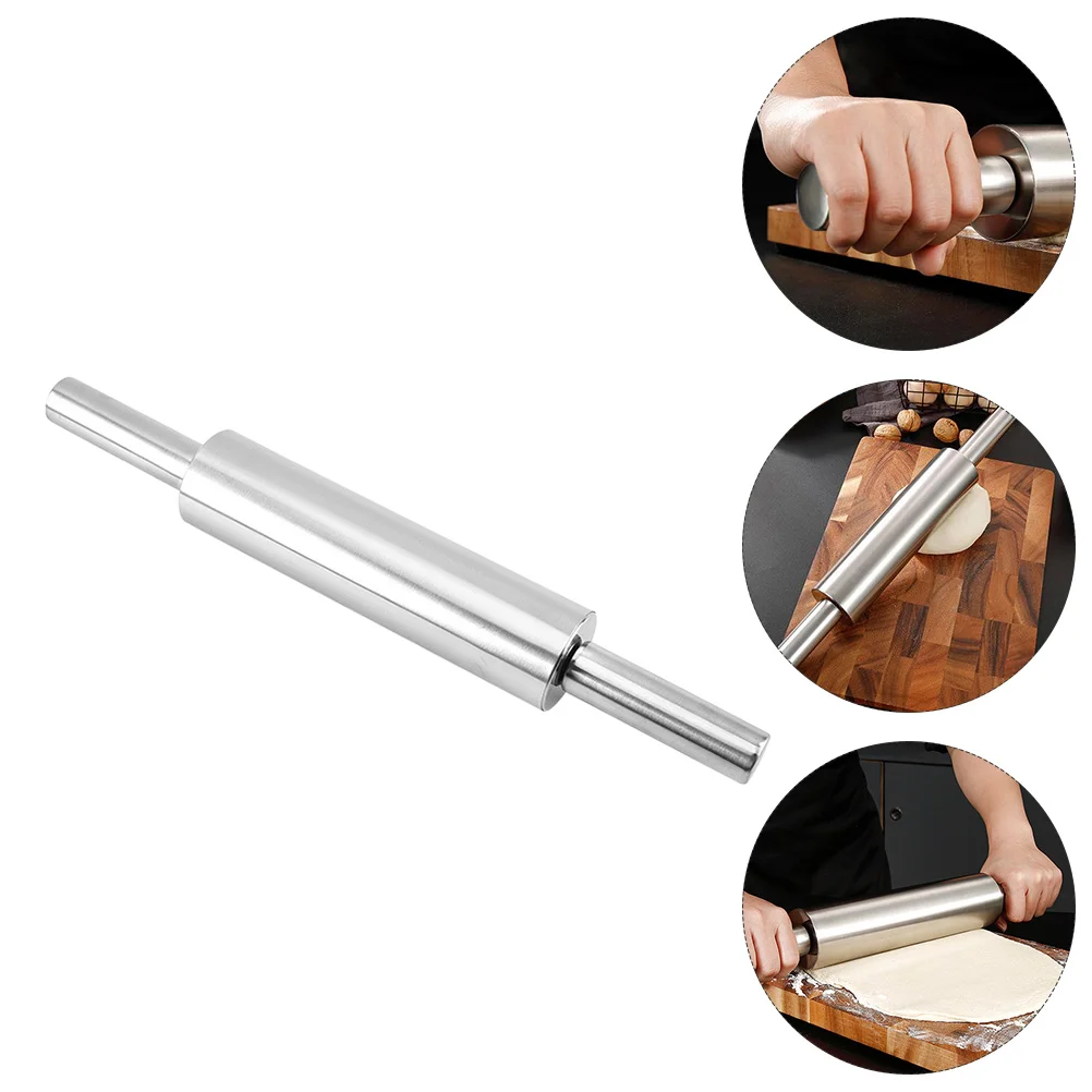 Stainless Steel Rolling Pin Dumpling Wrapper Stick Sticks for Baking Portable Dough Roller Nordic Lightweight Bread
Stainless Steel Rolling Pin Dumpling Wrapper Stick Sticks for Baking Portable Dough Roller Nordic Lightweight Bread