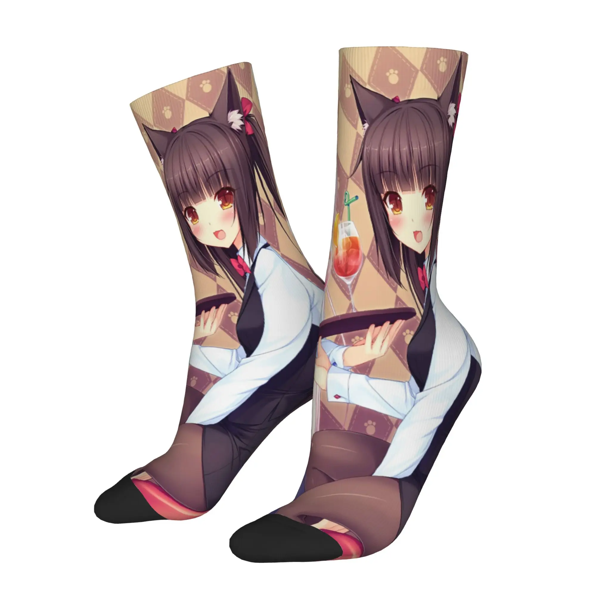 Winter Warm Funny Women Men Nekopara Vanilla Chocola Socks Japanese Anime Otaku Fans Non-slip Middle Tube Socks
Winter Warm Funny Women Men Nekopara Vanilla Chocola Socks Japanese Anime Otaku Fans Non-slip Middle Tube Socks