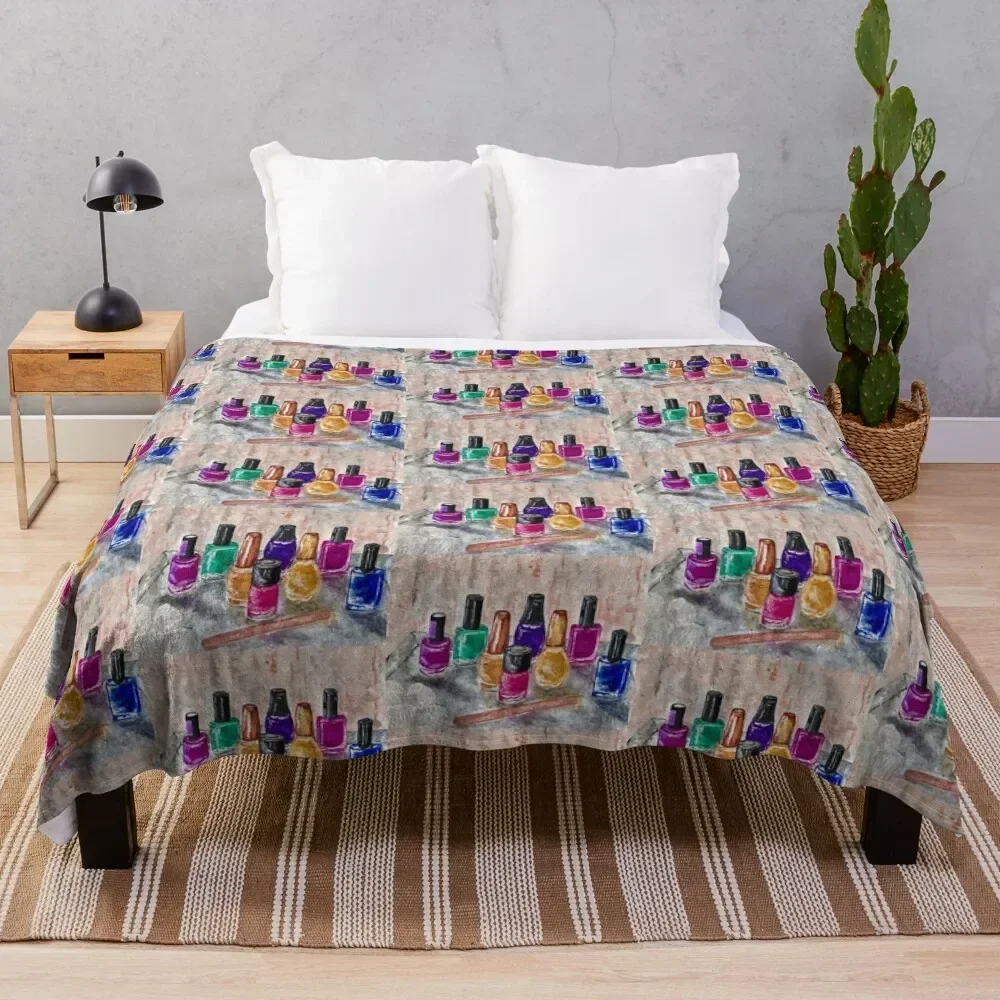 Rainbow manicure - Pink hues Throw Blanket Decorative Throw blankets and throws Blankets For Sofas Blankets
Rainbow manicure - Pink hues Throw Blanket Decorative Throw blankets and throws Blankets For Sofas Blankets