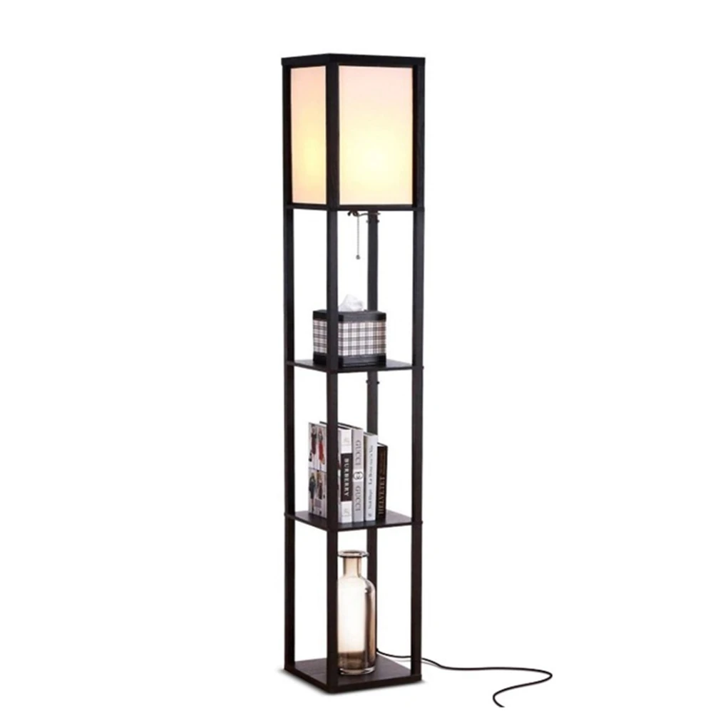 LED Wooden Frame Shelf Floor Lamp Modern Standing Light For Living Rooms Bedrooms
LED Wooden Frame Shelf Floor Lamp Modern Standing Light For Living Rooms Bedrooms