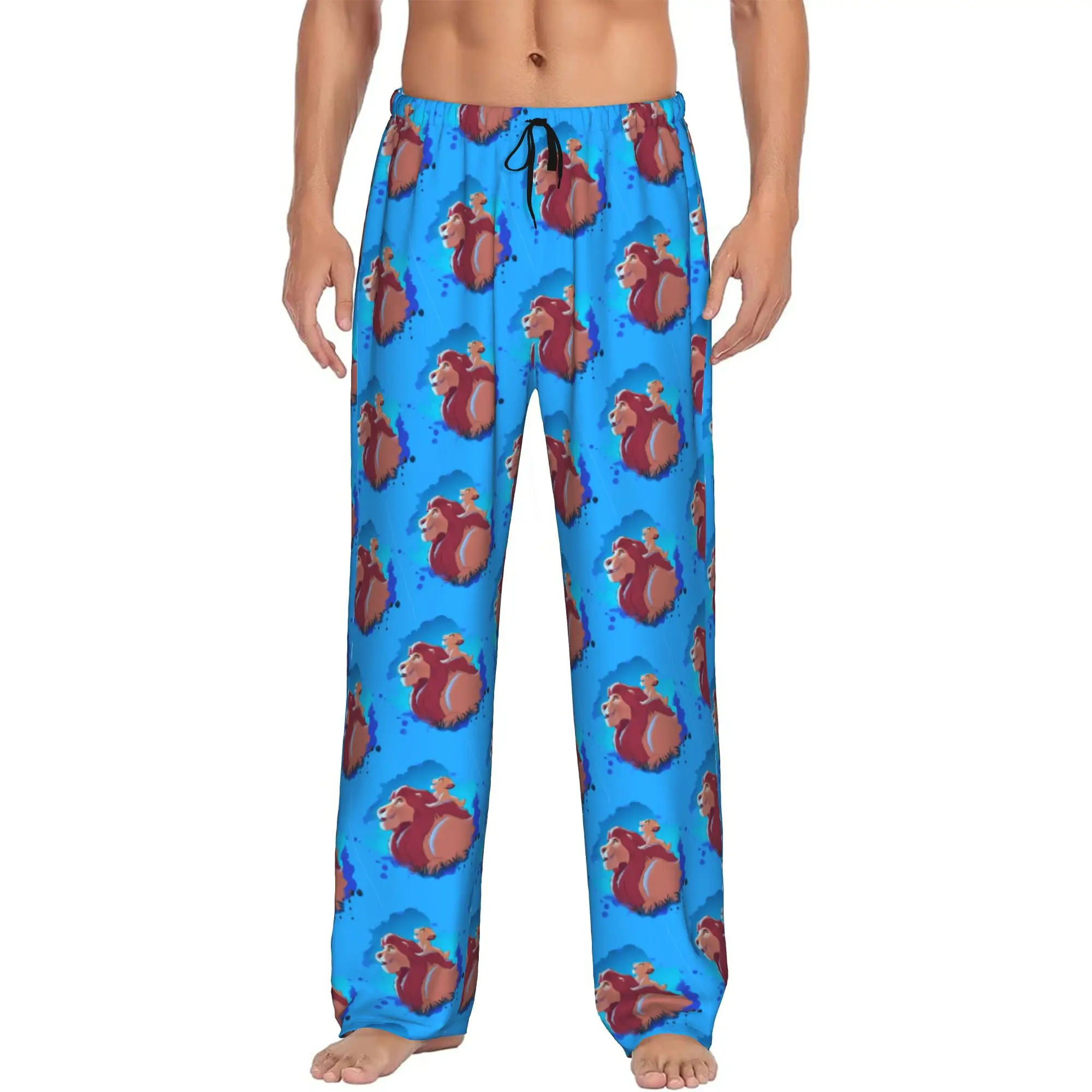 Custom The Lion Cartoon K-Kings Pajama Pants Sleepwear Men's Elastic Waistband Anime Sleep Lounge Bottoms with Pockets
Custom The Lion Cartoon K-Kings Pajama Pants Sleepwear Men's Elastic Waistband Anime Sleep Lounge Bottoms with Pockets