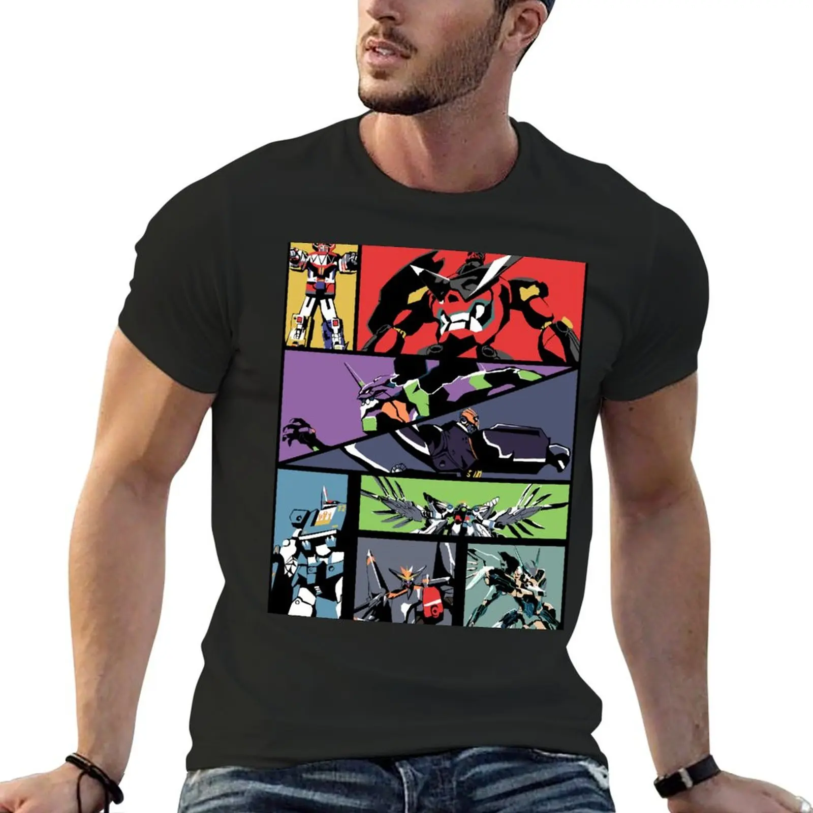 Super Robots T-Shirt custom t shirt new edition street wear graphic shirts funny t shirts for men
Super Robots T-Shirt custom t shirt new edition street wear graphic shirts funny t shirts for men