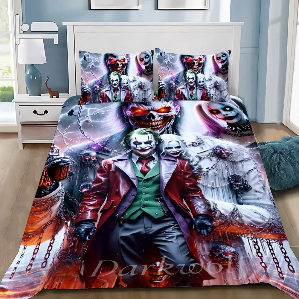 Пододеяльник, наволочка, комплект постельного белья, ужасы, J-Jokers, украшение для спальни для взрослых, мальчиков и девочек, детский подарок, одинарный, двойной, большой размер
Пододеяльник, наволочка, комплект постельного белья, ужасы, J-Jokers, украшение для спальни для взрослых, мальчиков и девочек, детский подарок, одинарный, двойной, большой размер