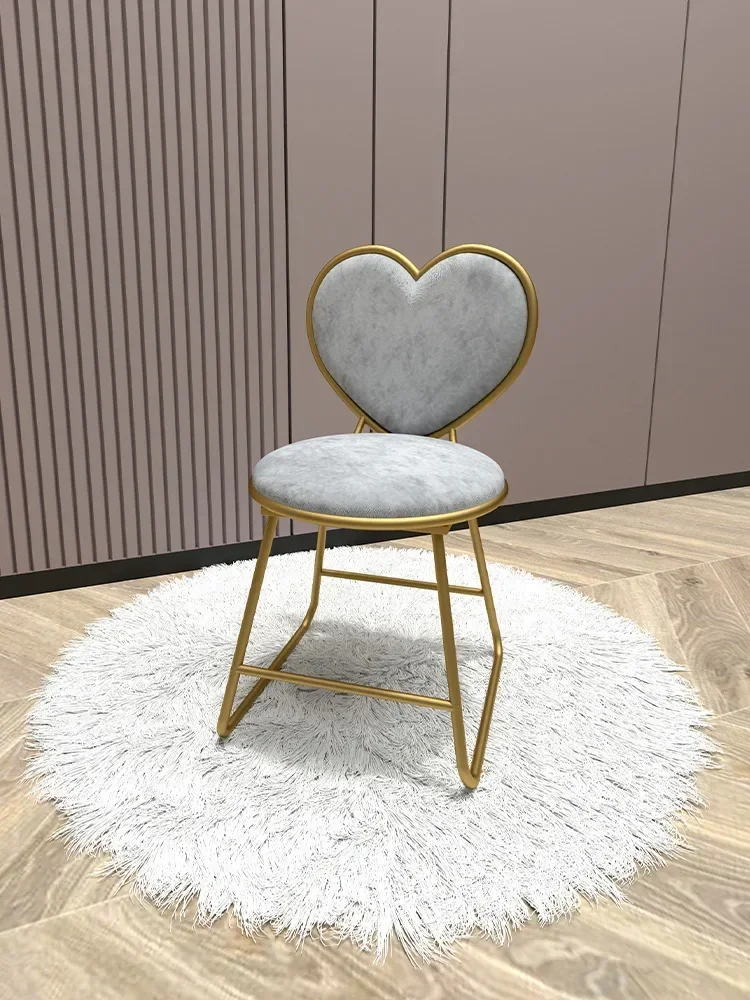 For Home balcony metal nail make-up dressing table stool bedroom chair wrought iron back chair ins photo chair
For Home balcony metal nail make-up dressing table stool bedroom chair wrought iron back chair ins photo chair