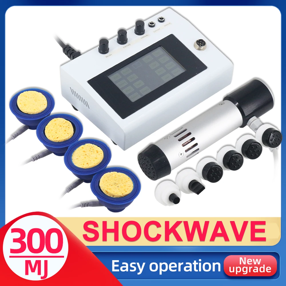 300MJ Shockwave Therapy Machine Electrical Muscle Stimulation Body Massager ED Treatment 2in1 Portable Shock Wave Equipment
300MJ Shockwave Therapy Machine Electrical Muscle Stimulation Body Massager ED Treatment 2in1 Portable Shock Wave Equipment