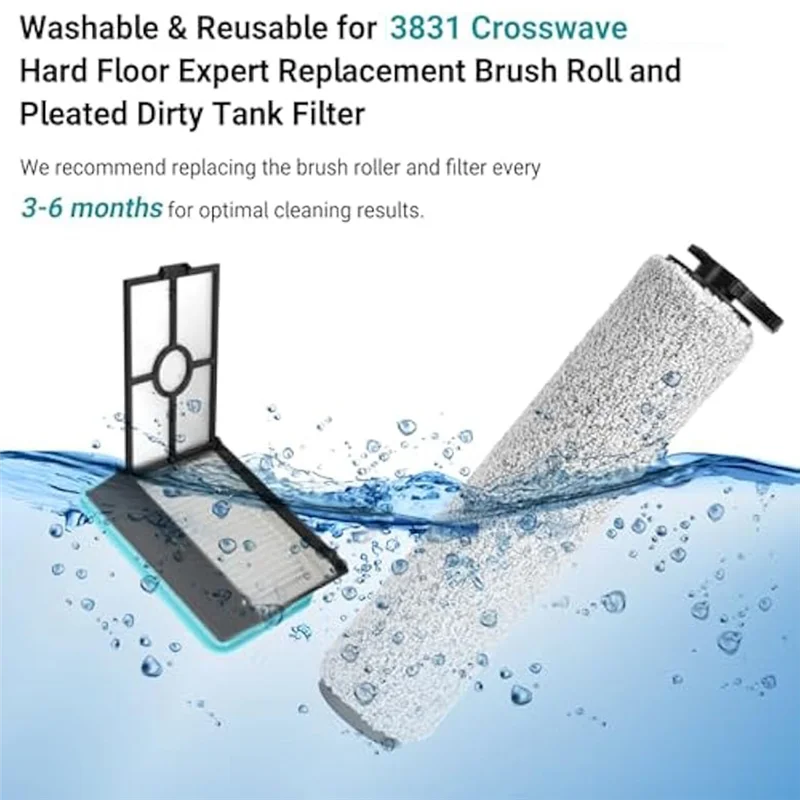 Сменные щетки и фильтры для пылесоса Bissell Crosswave Hard Floor Expert 3831 HF2 3845, запасные части
Сменные щетки и фильтры для пылесоса Bissell Crosswave Hard Floor Expert 3831 HF2 3845, запасные части