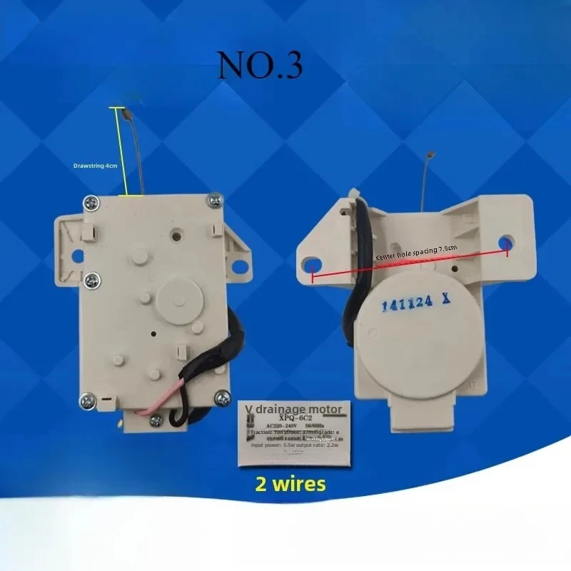 For Haier Automatic Washing Machine Tractor/Drain Motor/Drain Valve XPQ-6C2 XPQ-6 XPQ-6A
For Haier Automatic Washing Machine Tractor/Drain Motor/Drain Valve XPQ-6C2 XPQ-6 XPQ-6A
