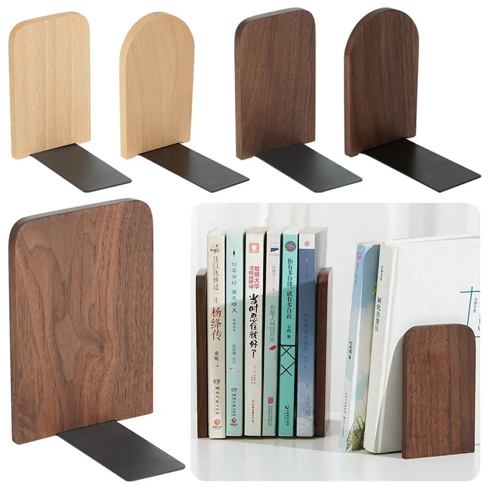3PCS High Quality Nature Wooden Bookends Non-slip Thickened Desktop Bookshelf Book Stand Back To School Gift
3PCS High Quality Nature Wooden Bookends Non-slip Thickened Desktop Bookshelf Book Stand Back To School Gift