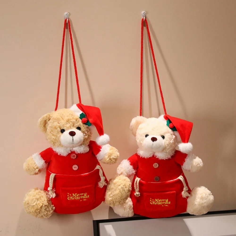 Cute Christmas Teddy Bear Plush Toy Cartoon Decoration Storage Goods Bear Home Decor Christmas Present
Cute Christmas Teddy Bear Plush Toy Cartoon Decoration Storage Goods Bear Home Decor Christmas Present