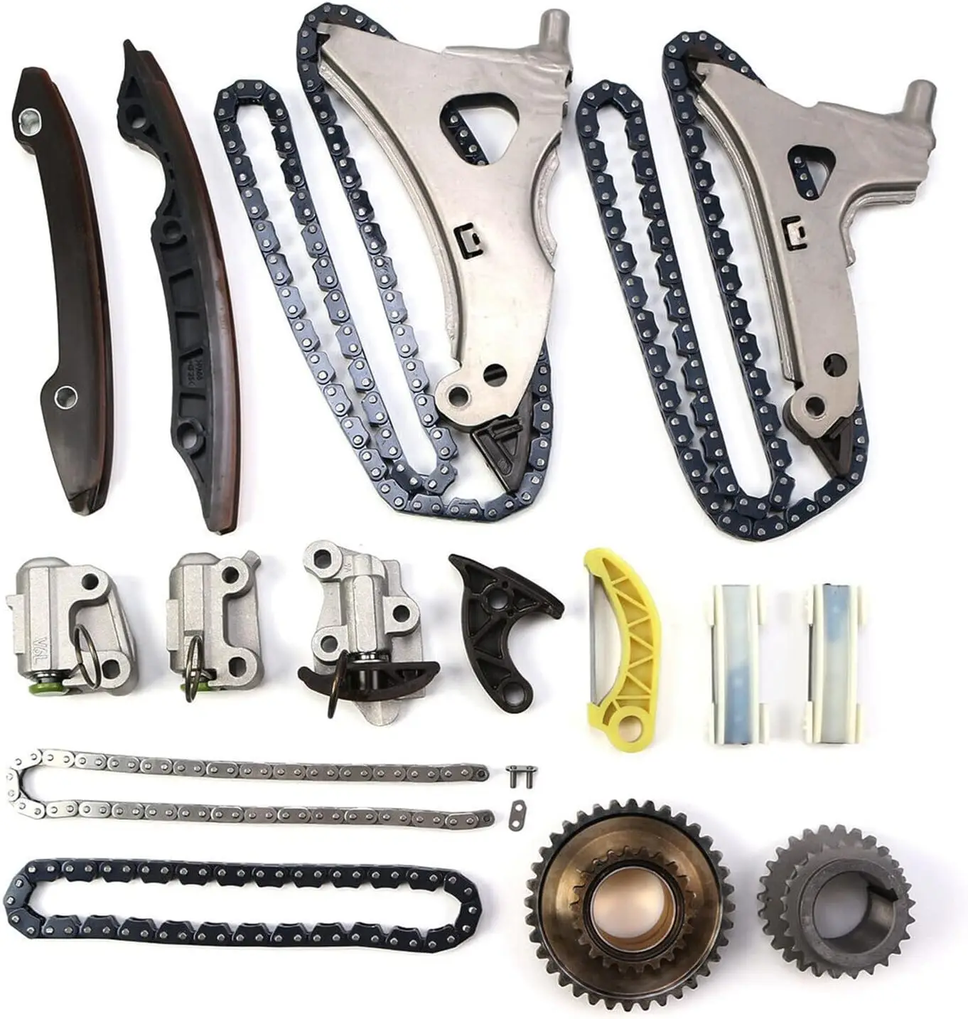 Engine Timing Chain Kit With Camshaft Adjusters 2760522116 2760502600 2780500305 2760500217 for
Engine Timing Chain Kit With Camshaft Adjusters 2760522116 2760502600 2780500305 2760500217 for