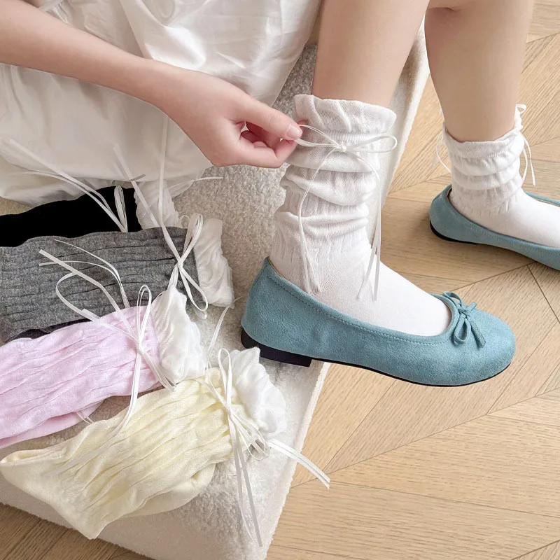 Женские летние тонкие носки в балетном стиле с кружевным бантом-бабочкой, дышащие, с японским декором, до середины икры
Женские летние тонкие носки в балетном стиле с кружевным бантом-бабочкой, дышащие, с японским декором, до середины икры