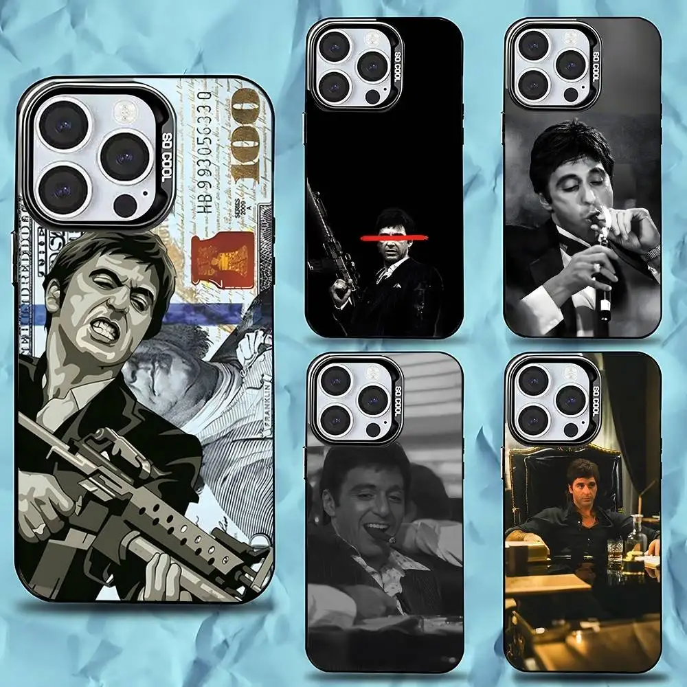 S-Scarfaces Tony M-Montana Phone Case For iPhone 16,15,14,13,12,11,Pro,Max,Plus,Mini,XS,SE Anti Fall Black Matte Hard Bumper
S-Scarfaces Tony M-Montana Phone Case For iPhone 16,15,14,13,12,11,Pro,Max,Plus,Mini,XS,SE Anti Fall Black Matte Hard Bumper