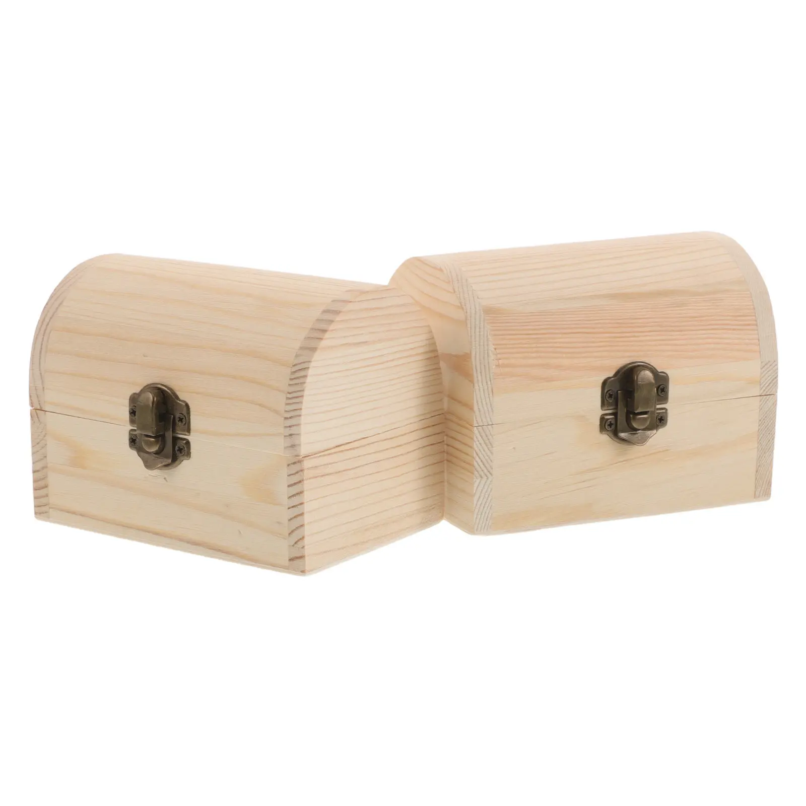 2Pcs Arch-Designed Retro Wooden Mini Jewelry Box Unfinished Solid Wood Treasure Chest for DIY Craft Storage Trinkets Keepsakes
2Pcs Arch-Designed Retro Wooden Mini Jewelry Box Unfinished Solid Wood Treasure Chest for DIY Craft Storage Trinkets Keepsakes