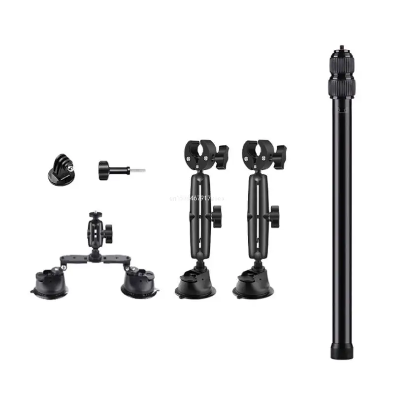 Action Camera Car Mounting With 47.2inch Invisible Selfie Aluminum Rod For 360 Dropship
Action Camera Car Mounting With 47.2inch Invisible Selfie Aluminum Rod For 360 Dropship