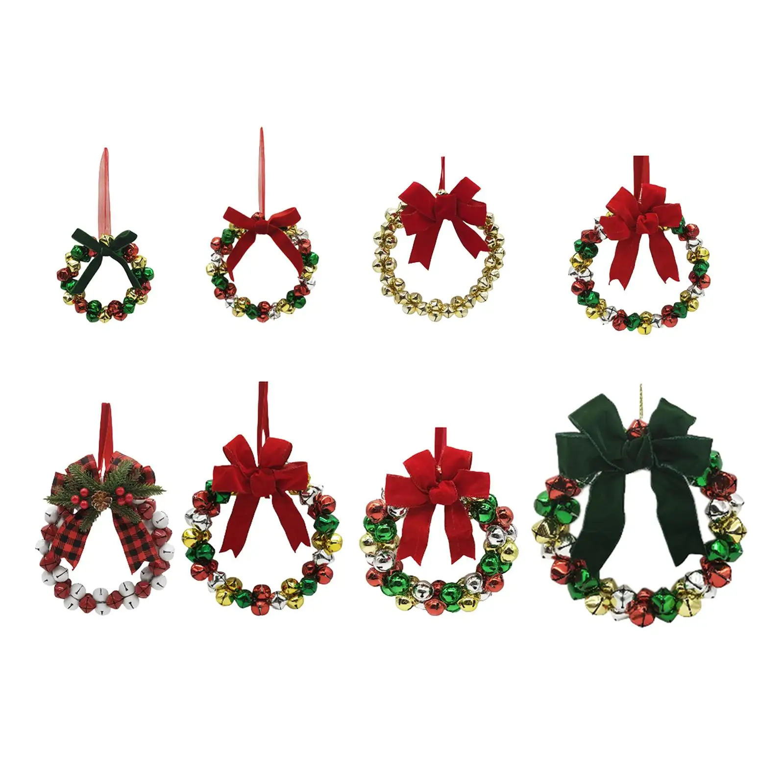 Рождественский венок с железными колокольчиками, искусственное украшение для двери, декор для дома и праздников
Рождественский венок с железными колокольчиками, искусственное украшение для двери, декор для дома и праздников