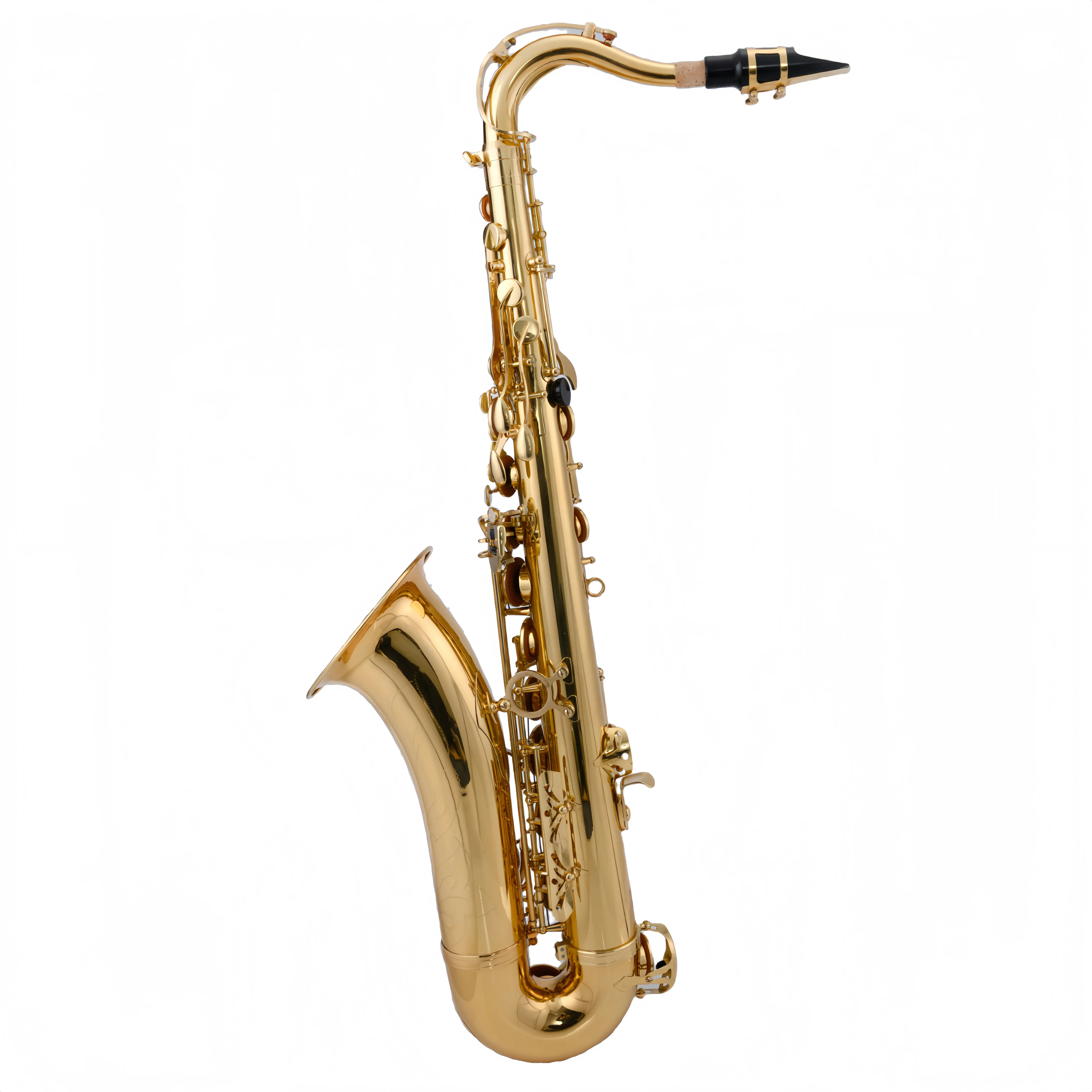 Manufacturer Wholesale BB Tenor Saxophone with Golden Carved Appearance Shell Button
Manufacturer Wholesale BB Tenor Saxophone with Golden Carved Appearance Shell Button