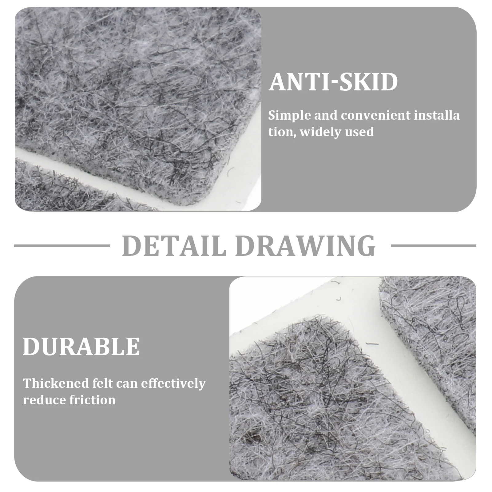 5 Pcs Anti-slip Base Pad Furniture Leg Cushions Covers for Chairs Felt Mats Non Skid Grippers Pads Table Legs
5 Pcs Anti-slip Base Pad Furniture Leg Cushions Covers for Chairs Felt Mats Non Skid Grippers Pads Table Legs