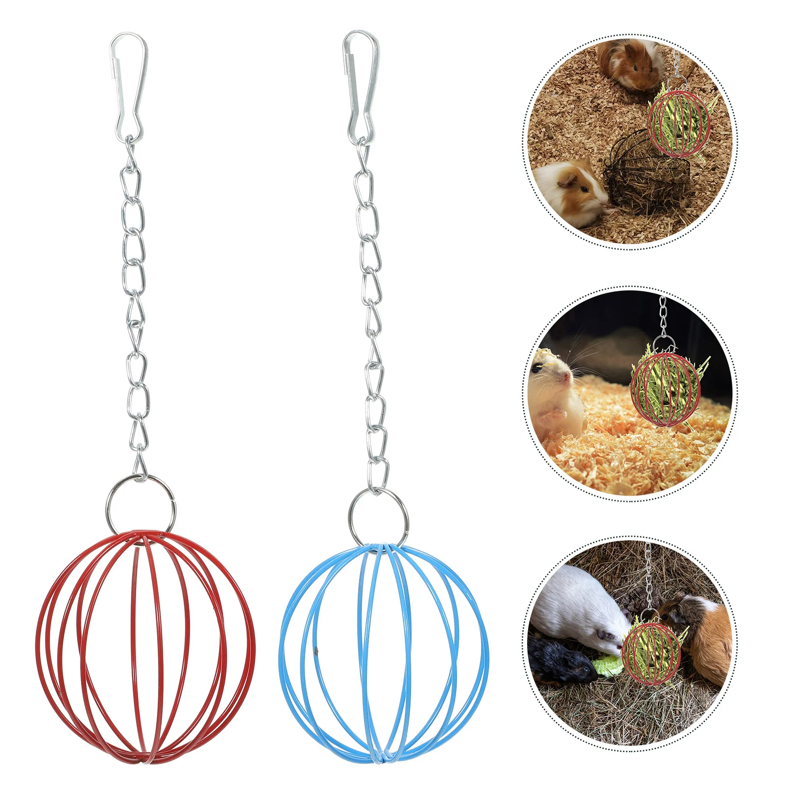 2 Pcs Hanging Feeding Hay Feeder Iron Chain Grass Pet Cage Toy Reusable Small Animal Vent Emotions Storage
2 Pcs Hanging Feeding Hay Feeder Iron Chain Grass Pet Cage Toy Reusable Small Animal Vent Emotions Storage