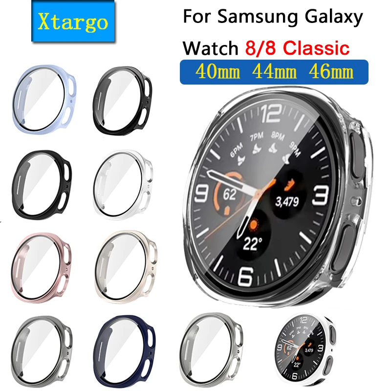 Watch Case for Samsung Galaxy Watch 8/8 Classic 40mm 44mm 46mm Screen Protector PC All-Around Bumper Protective Accessories
Watch Case for Samsung Galaxy Watch 8/8 Classic 40mm 44mm 46mm Screen Protector PC All-Around Bumper Protective Accessories