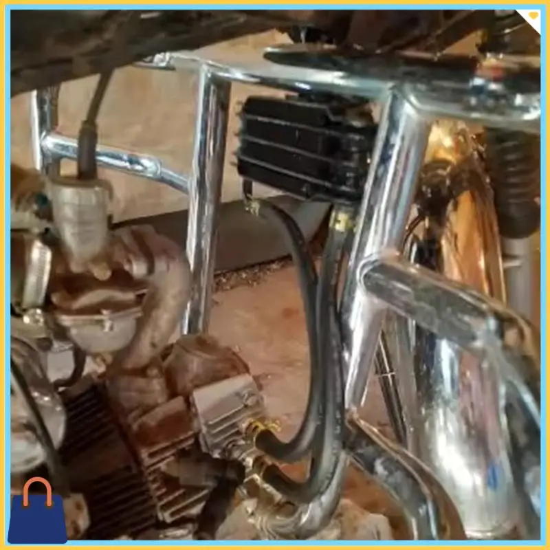 Efficient Aluminum Universal Motorcycle Oil Cooling Cooler Radiator Oil Cooler Set 158Mm Black
Efficient Aluminum Universal Motorcycle Oil Cooling Cooler Radiator Oil Cooler Set 158Mm Black