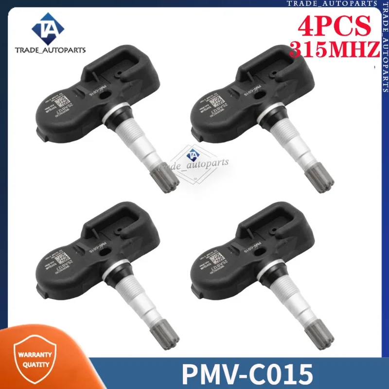 PMV-C015 TPMS 315MHZ For 2018-2019 Lexus ES LC LS RX UX 2017-2020 Toyota Land Cruiser Camry Tacoma Tire Sensor 4PCS 42607-06030
PMV-C015 TPMS 315MHZ For 2018-2019 Lexus ES LC LS RX UX 2017-2020 Toyota Land Cruiser Camry Tacoma Tire Sensor 4PCS 42607-06030
