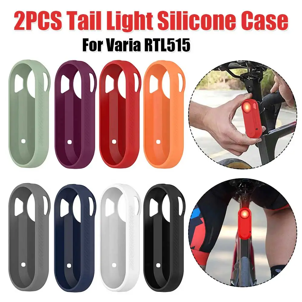 Silicone Tail Light Protect Case Washable Light Protect Sleeve Anti-Lost Impact-resistant Dustproof for Garmin Varia RTL515
Silicone Tail Light Protect Case Washable Light Protect Sleeve Anti-Lost Impact-resistant Dustproof for Garmin Varia RTL515