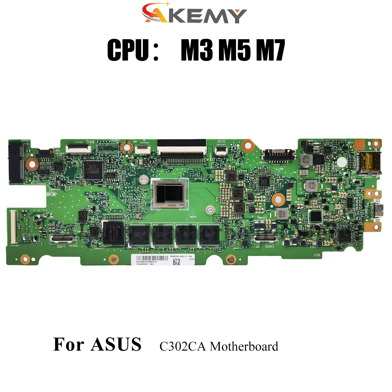 C302CA Laptop Motherboard For ASUS Chromebook C302C C302CA Notebook Mainboard With I3 I5 I7 CPU 100% tests OK fast shipping stk
C302CA Laptop Motherboard For ASUS Chromebook C302C C302CA Notebook Mainboard With I3 I5 I7 CPU 100% tests OK fast shipping stk