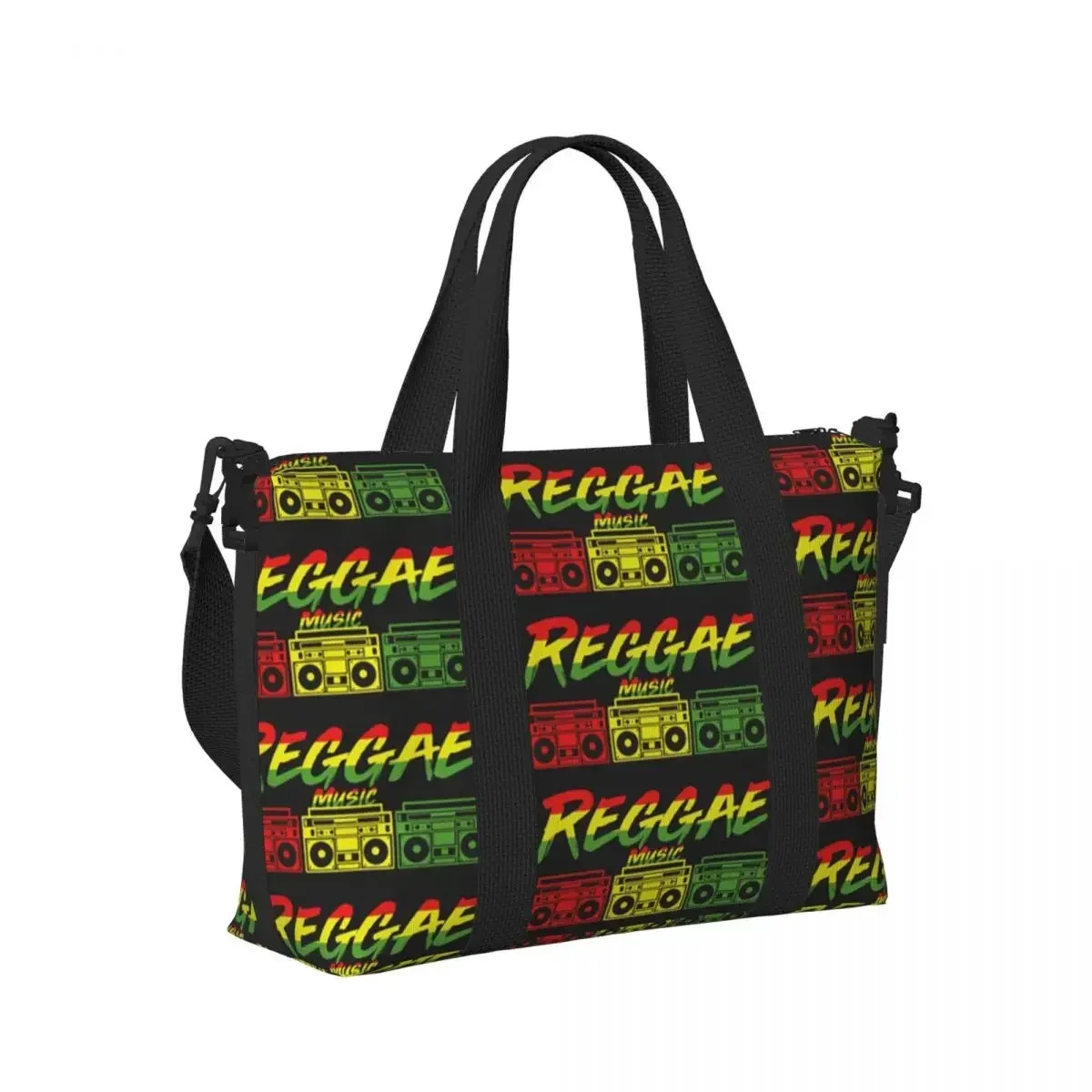 One Love Jamaica Reggae Beach Travel Bag Large Capacity Tote Bags for Gym Yoga Women Shopping Duffle Shoulder Bag
One Love Jamaica Reggae Beach Travel Bag Large Capacity Tote Bags for Gym Yoga Women Shopping Duffle Shoulder Bag