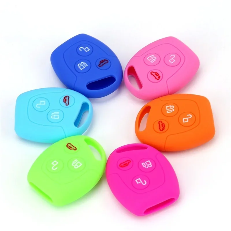 Silicone Car Key Cover Keys Protector Case Shell For Ford Transit Focus KA Galaxy Mondeo Fiesta C-Max S-Max Connect Accessories
Silicone Car Key Cover Keys Protector Case Shell For Ford Transit Focus KA Galaxy Mondeo Fiesta C-Max S-Max Connect Accessories