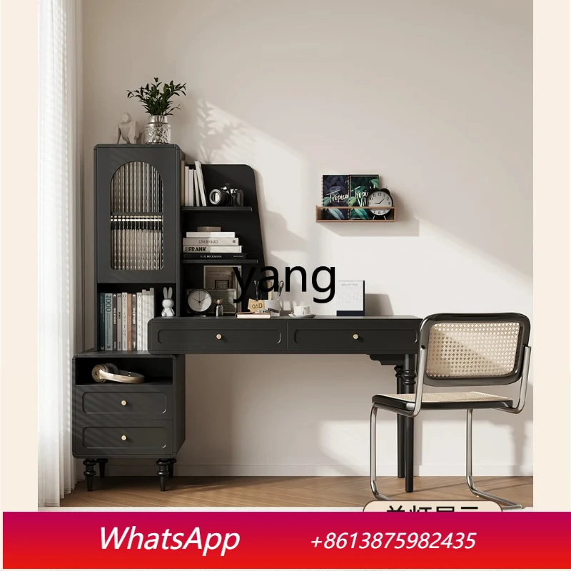 LMM solid wood retractable desk bookshelf integrated wall corner desk
LMM solid wood retractable desk bookshelf integrated wall corner desk