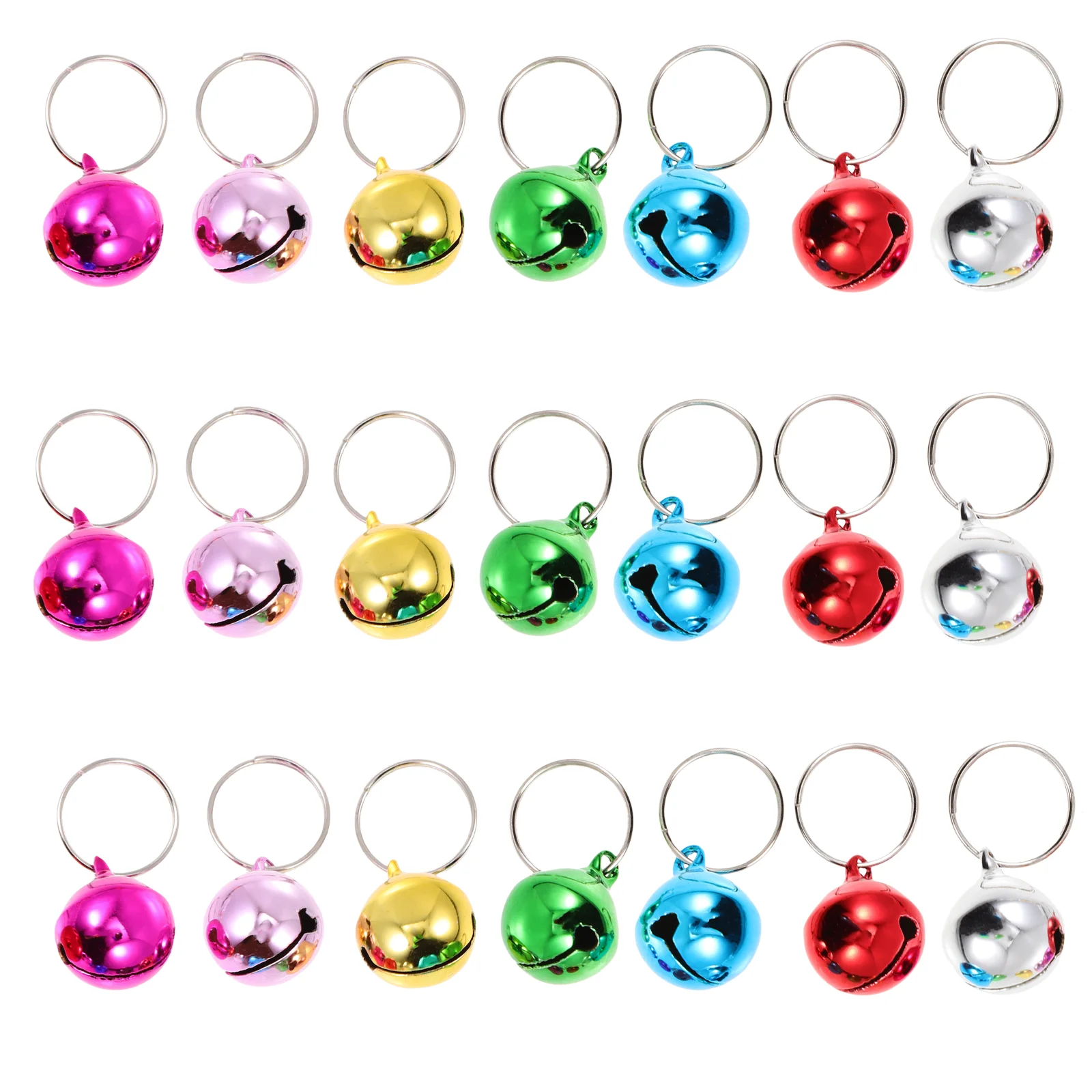 Colorful Metal Bells for Christmas Decorative Dog Cat Accessories Little Travel Kitten Collars Festive Party naments
Colorful Metal Bells for Christmas Decorative Dog Cat Accessories Little Travel Kitten Collars Festive Party naments