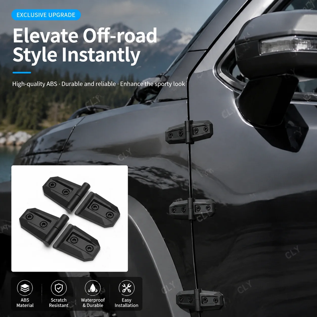 New Car Exterior Decoration Modified Door, Tailgate & Hood Hinge Decorative Sticker Accessories
New Car Exterior Decoration Modified Door, Tailgate & Hood Hinge Decorative Sticker Accessories