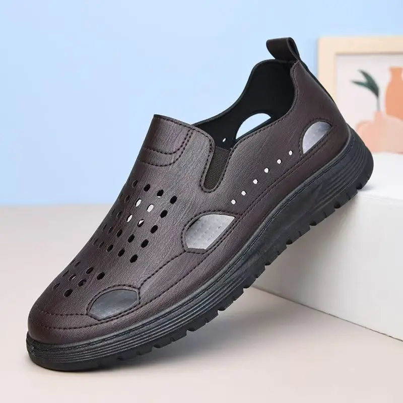 Men Injection Molding Baotou Cave Sandals Summer New Soft sole Non Slip Lightweight Outdoor Beach Sandals Casual Work Shoes
Men Injection Molding Baotou Cave Sandals Summer New Soft sole Non Slip Lightweight Outdoor Beach Sandals Casual Work Shoes