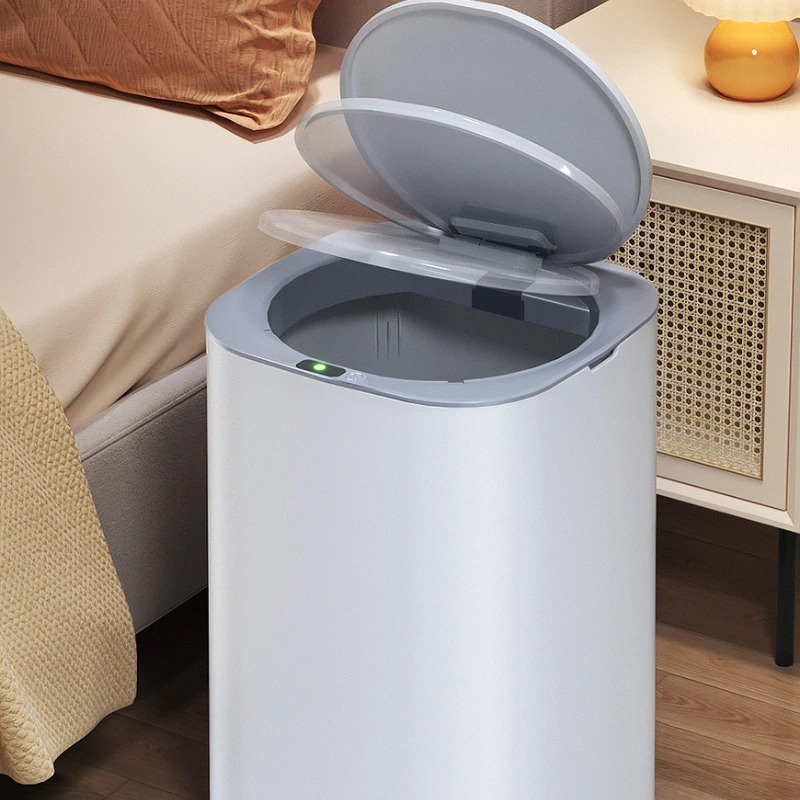 11L Light Luxury Kitchen Smart Sensor Trash Can Induction Garbage Bin Bedroom Toilet Automatic Waterproof Bucket Lid StorageTool
11L Light Luxury Kitchen Smart Sensor Trash Can Induction Garbage Bin Bedroom Toilet Automatic Waterproof Bucket Lid StorageTool