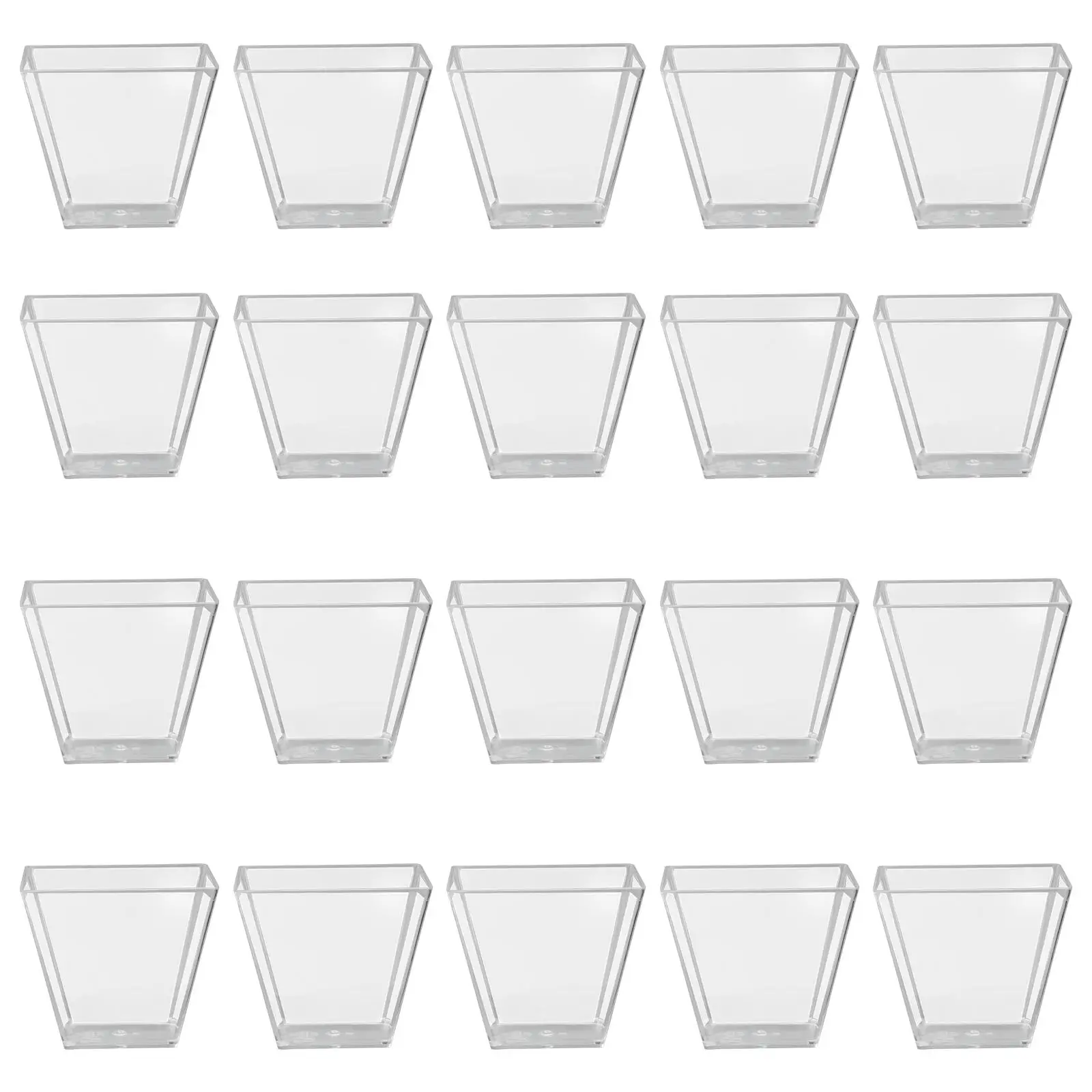 100pcs Dessert Cups Transparent Portion Jelly Yogurt Mousses Disposable Food Grade Safe Anti Leak Storage Beach Party Hotel
100pcs Dessert Cups Transparent Portion Jelly Yogurt Mousses Disposable Food Grade Safe Anti Leak Storage Beach Party Hotel