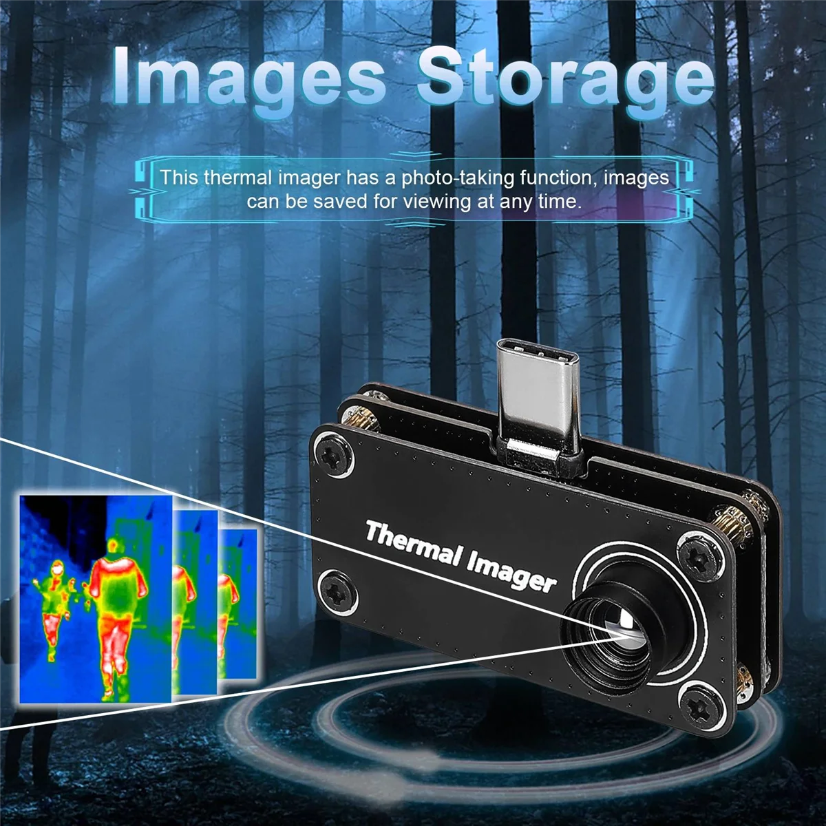 Инфракрасный тепловизор ABKM Type-C -20 ℃ -1000 ℃ Измеритель температуры Инфракрасный тепловизор для телефона Android
Инфракрасный тепловизор ABKM Type-C -20 ℃ -1000 ℃ Измеритель температуры Инфракрасный тепловизор для телефона Android