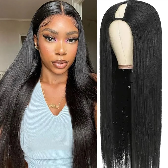 220% Density V Part Wigs Human Hair Straight Human Hair Wigs No Leave Out No Sew-In Glueless Natural Black Beginner Friendly
220% Density V Part Wigs Human Hair Straight Human Hair Wigs No Leave Out No Sew-In Glueless Natural Black Beginner Friendly
