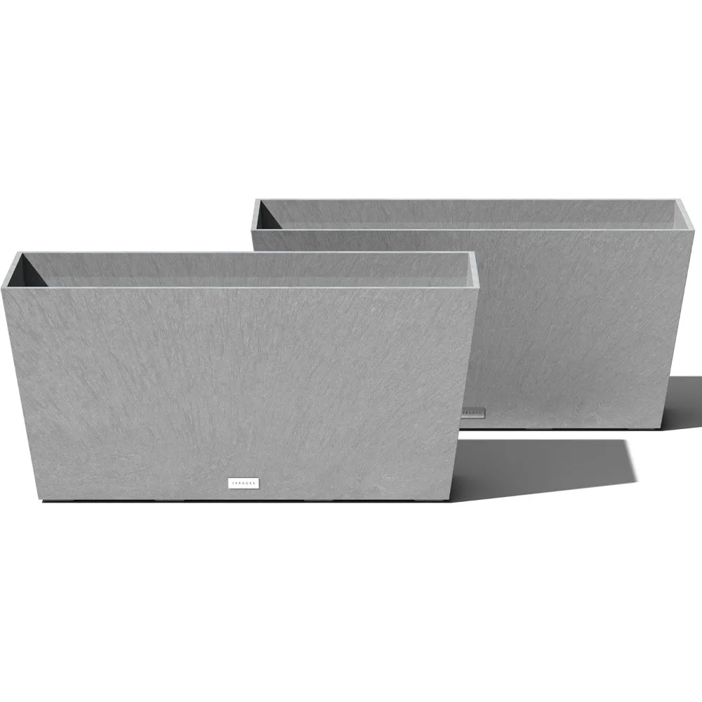 Pure Series Midori Trough Planter - Large Rectangular Planter for Indoor or Outdoor Deck/Porch | Durable All-Weather Use
Pure Series Midori Trough Planter - Large Rectangular Planter for Indoor or Outdoor Deck/Porch | Durable All-Weather Use