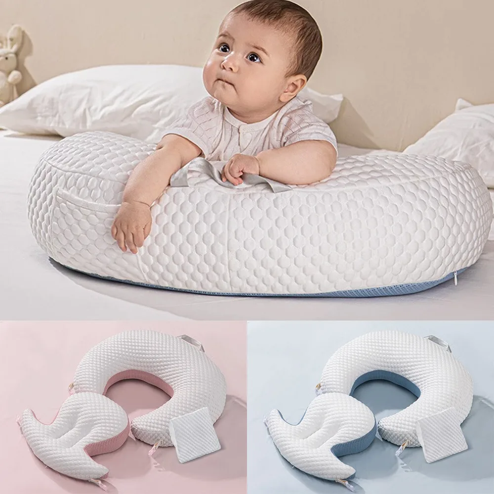 2-in-1 Baby Nursing Pillow Soft Anti-vomiting Design Breastfeeding Pillow Comfortable 15° Slope Head-up Training Pillow
2-in-1 Baby Nursing Pillow Soft Anti-vomiting Design Breastfeeding Pillow Comfortable 15° Slope Head-up Training Pillow
