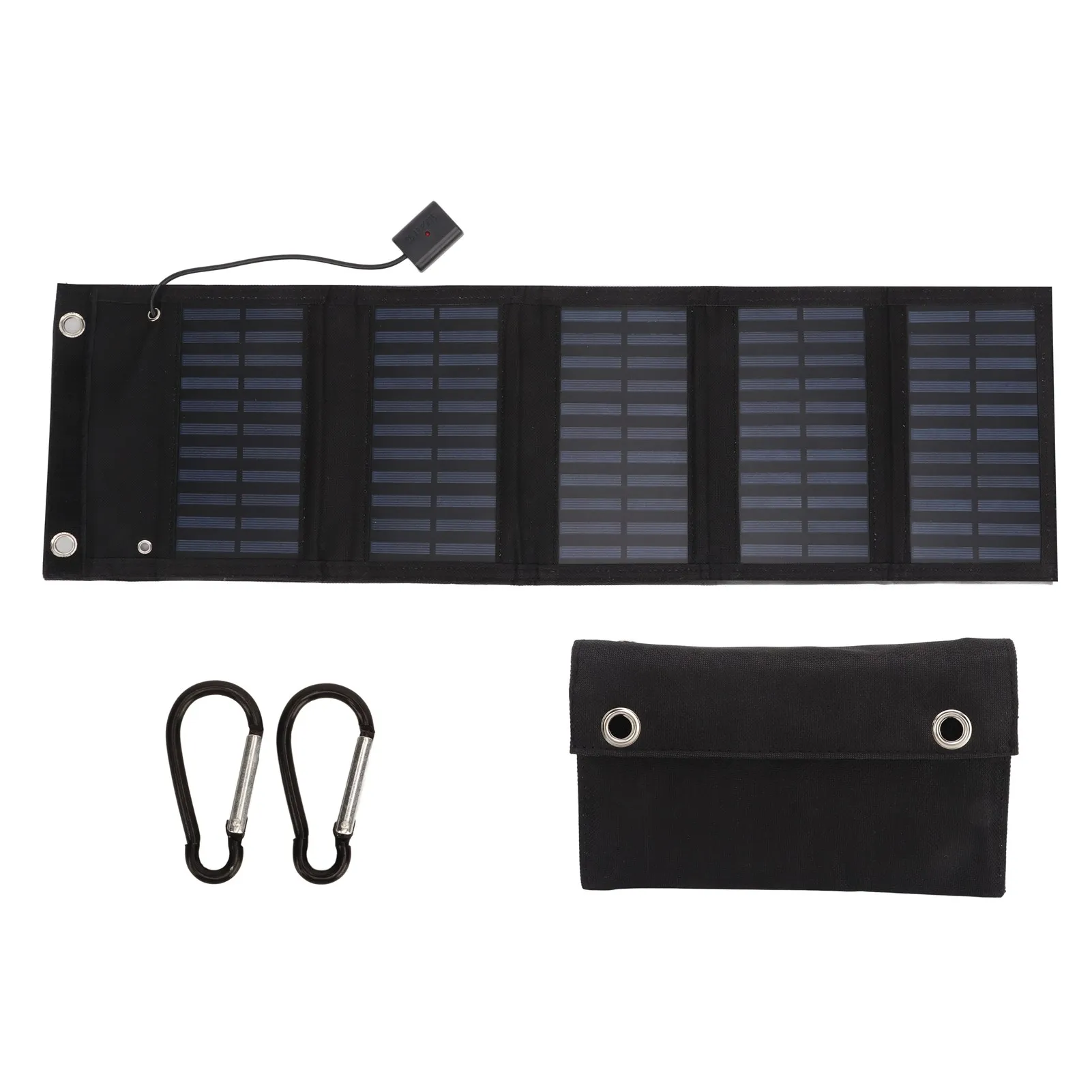 Waterproof Solar Panel, 25W Monocrystalline Solar Panel Folding Bag - Portable 5.5V Charger for Outdoor Devices
Waterproof Solar Panel, 25W Monocrystalline Solar Panel Folding Bag - Portable 5.5V Charger for Outdoor Devices