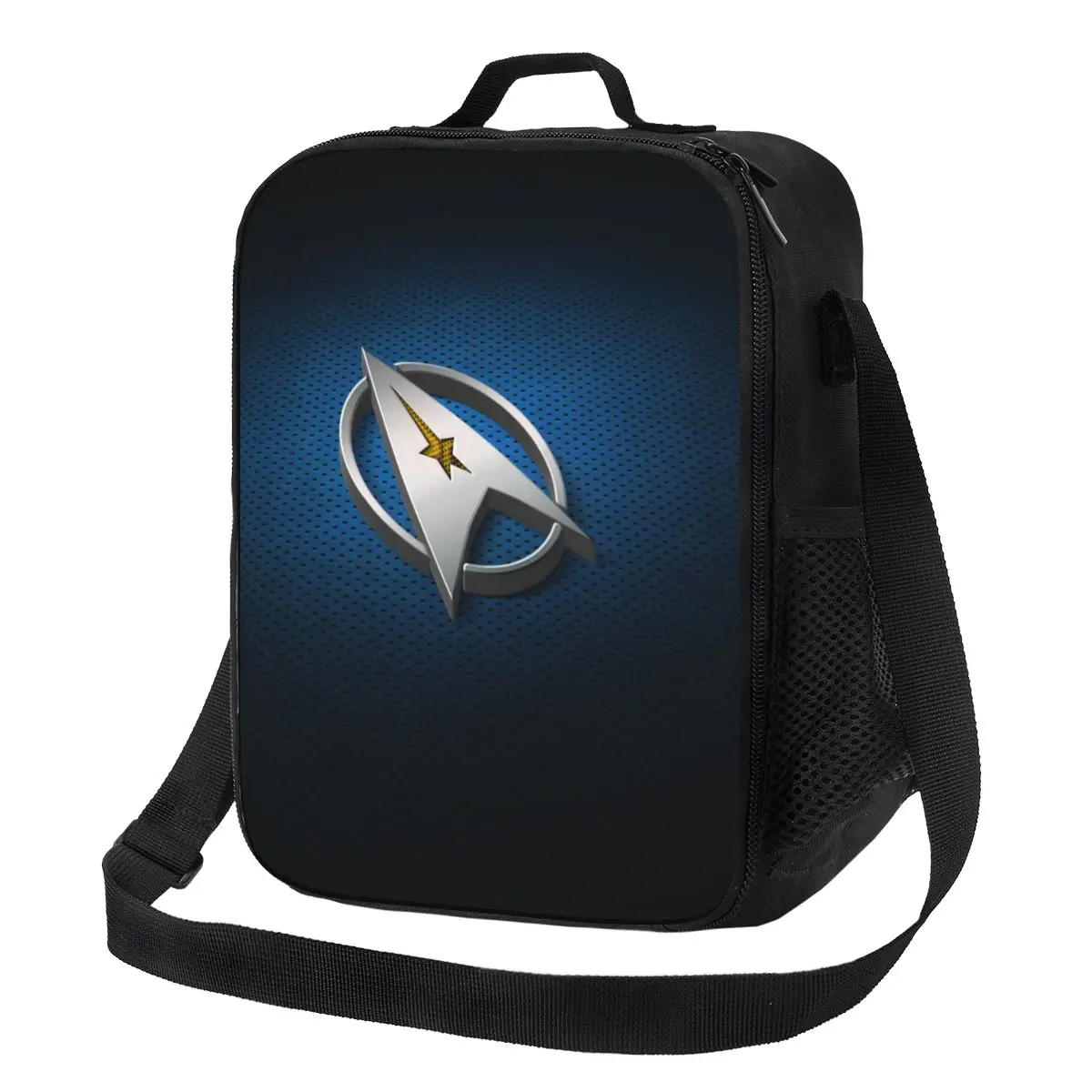 Изолированная сумка для обеда с логотипом Star Treks для кемпинга, путешествий, научной фантастики, телесериала, многоразового термохолодильника, коробка для бенто
Изолированная сумка для обеда с логотипом Star Treks для кемпинга, путешествий, научной фантастики, телесериала, многоразового термохолодильника, коробка для бенто