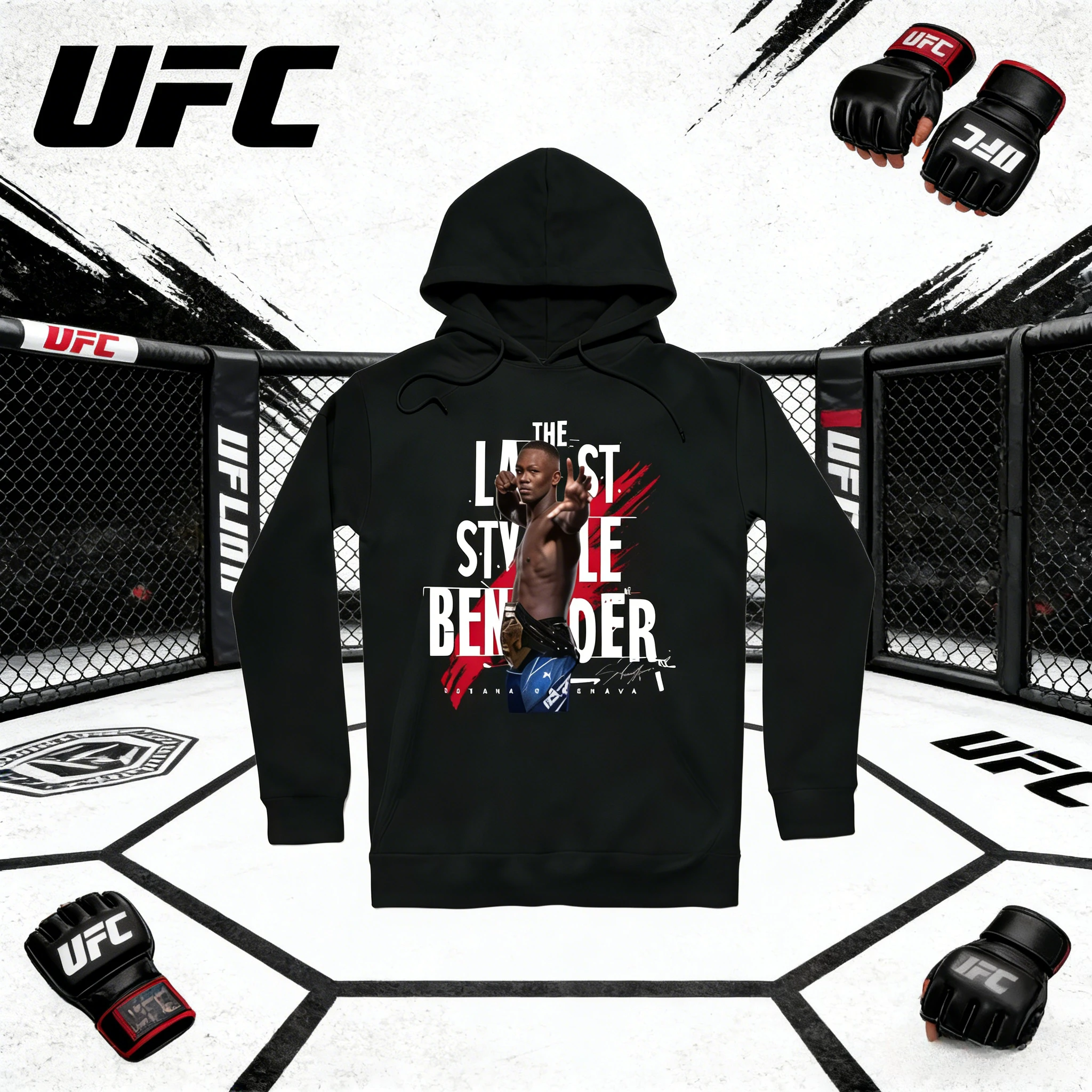 Худи UFC Isley Adissaya, коллекция Осень/Зима 2026, из чистого хлопка, дышащее, повседневное, модное, унисекс
Худи UFC Isley Adissaya, коллекция Осень/Зима 2026, из чистого хлопка, дышащее, повседневное, модное, унисекс