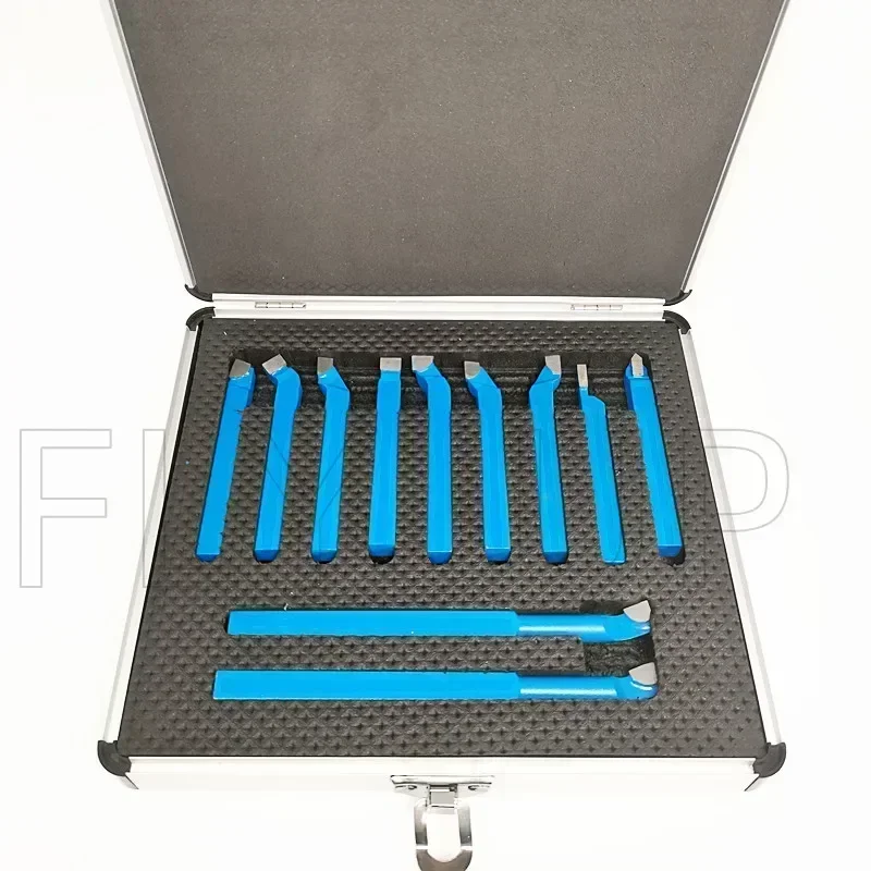 11pcs Metal Lathe Turning Tool Lathe Tool Rod Industrial Carbide Welding CNC Carbide Brazed Tipped Cutter Tool Bit Cutting Kit
11pcs Metal Lathe Turning Tool Lathe Tool Rod Industrial Carbide Welding CNC Carbide Brazed Tipped Cutter Tool Bit Cutting Kit